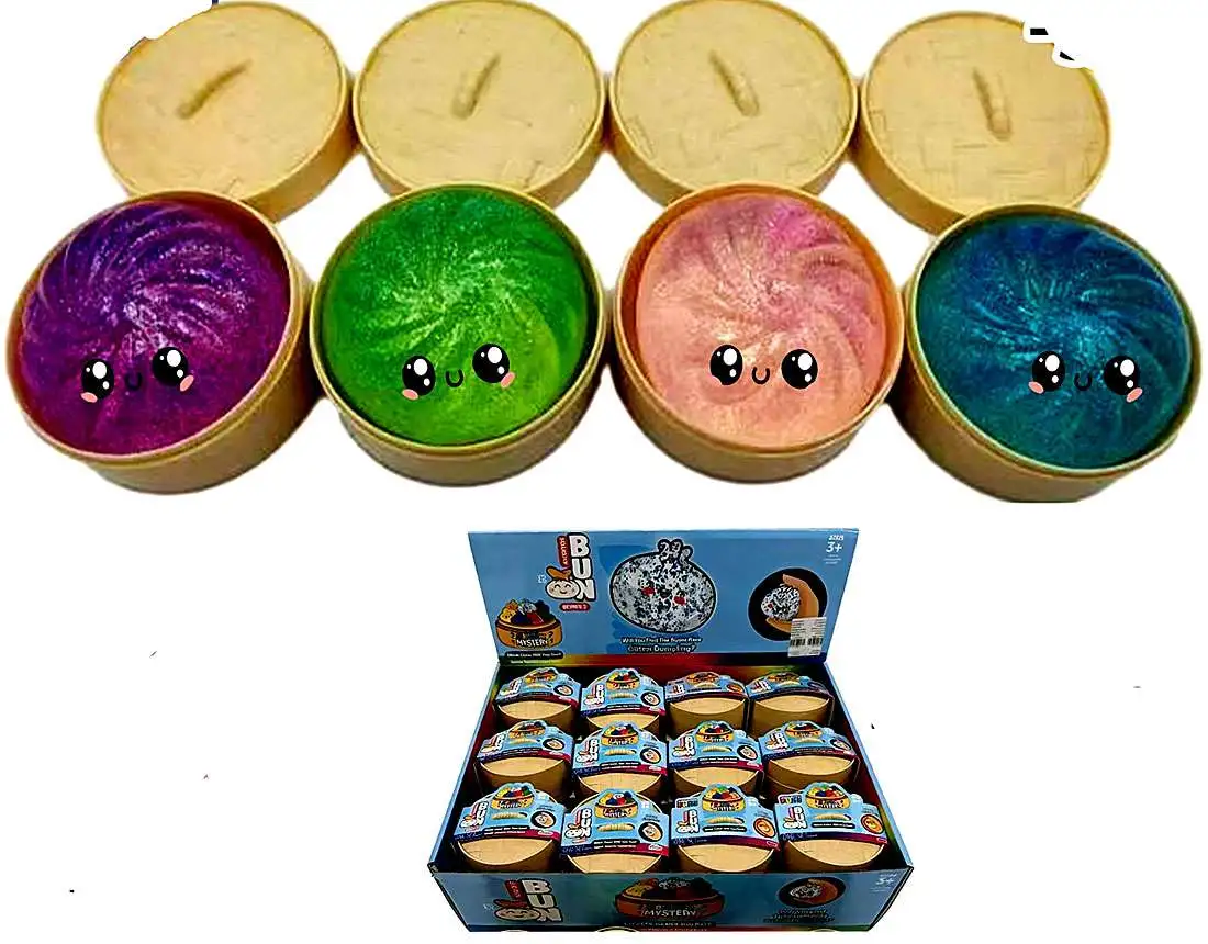 Squishy Dumplings Large GLITTER 3.5-Inch Mystery Pack [1 RANDOM Squishy Toy]