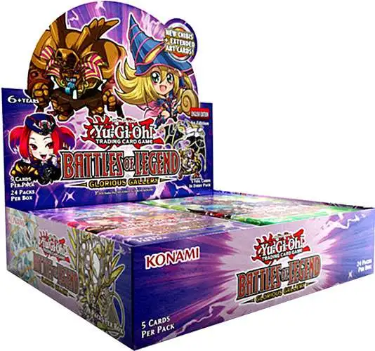 YuGiOh Battles of Legend Glorious Gallery Booster Box 24 Packs