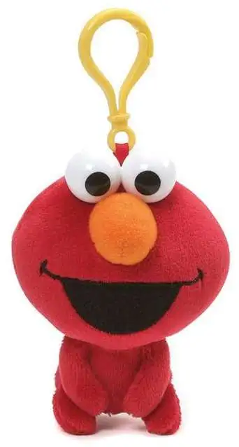 Sesame Street Elmo 5-Inch Plush Backpack Clip
