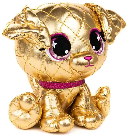 P.Lushes Pets Fashionistas Goldie La' Pooch 7-Inch Plush