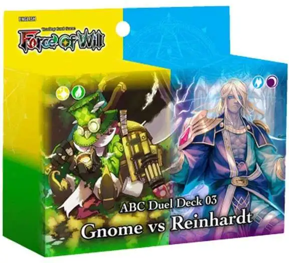 Force of Will Gnome Vs. Reinhardt ABC Duel Deck #03