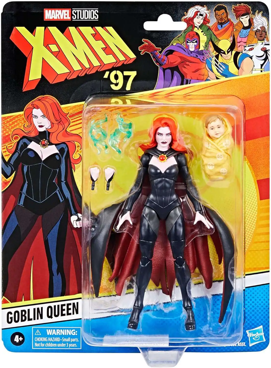 靴*様 ブルードクイーン ビルドフィギュア マーベルレジェンド Marvel X-Men 97 Marvel Legends Goblin Queen 6 Action Figure Hasbro