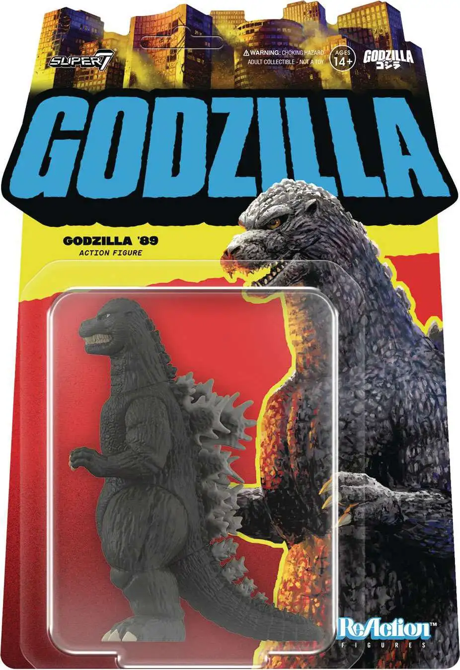 ReAction TOHO Godzilla '89 Action Figure