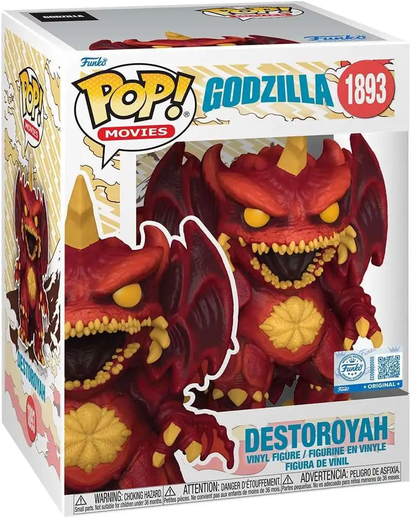 デストロイア　Funko pop! MOVIES 1893 ファンコ Funko Godzilla POP Movies Destroyah Exclusive Deluxe Vinyl
