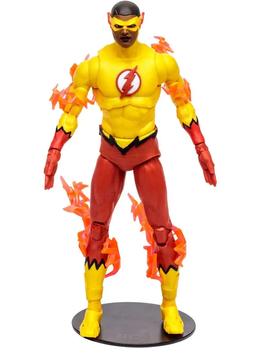 McFarlane Toys DC Multiverse Gold Label Collection Kid Flash Exclusive  Action Figure [DC Rebirth]