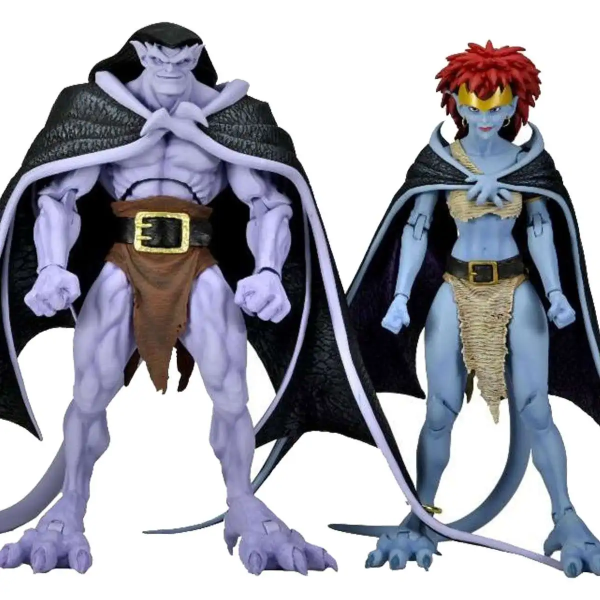 NECA Disney Gargoyles Goliath & Demona Action Figure 2-Pack [Ultimate Versions, Vows] (Pre-Order ships October)