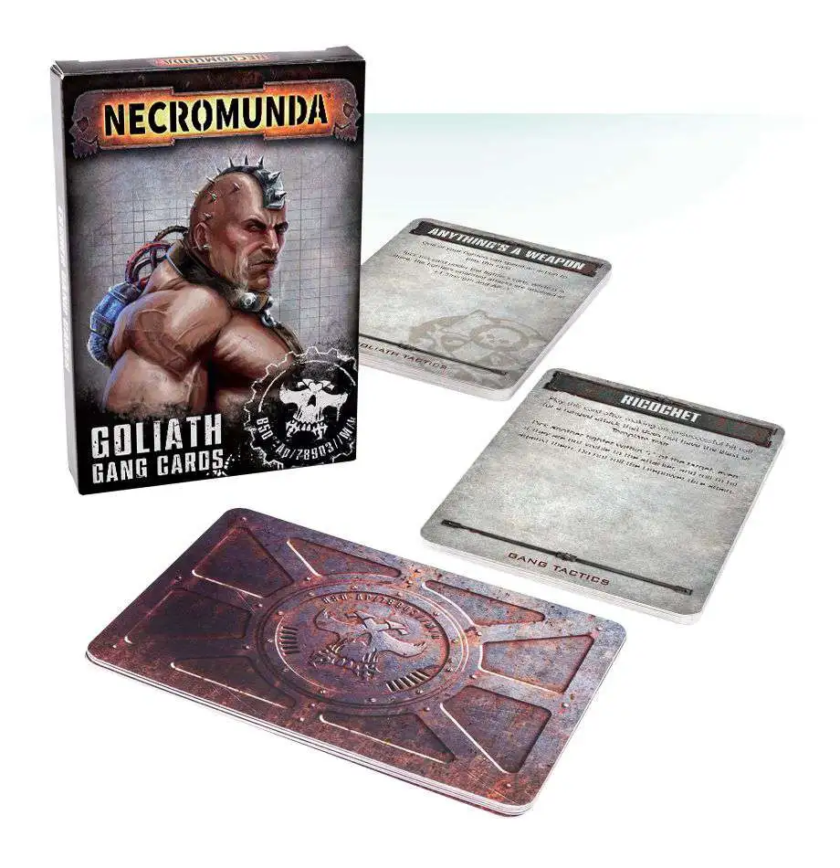 Warhammer 40,000 Necromunda: Underhive Goliath Gang Cards