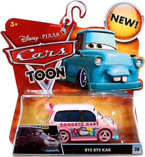 カーズミニカーCars Toon BYE BYE KAR Disney Pixar Cars Cars Toon Main Series Bye Bye Kar 155 Diecast