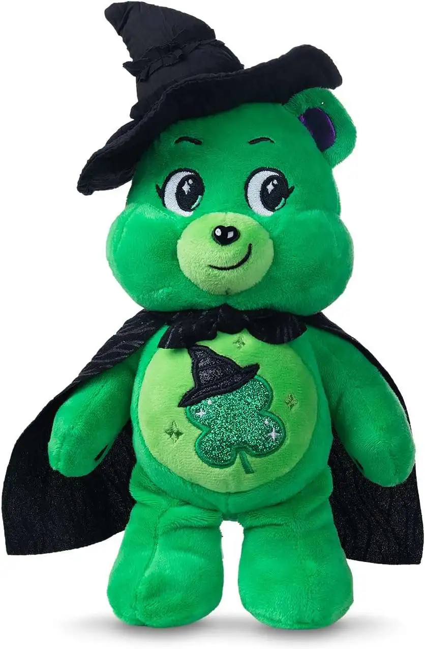 Care Bears Wicked Good Luck Bear as Elphaba 9-Inch Plush Figure