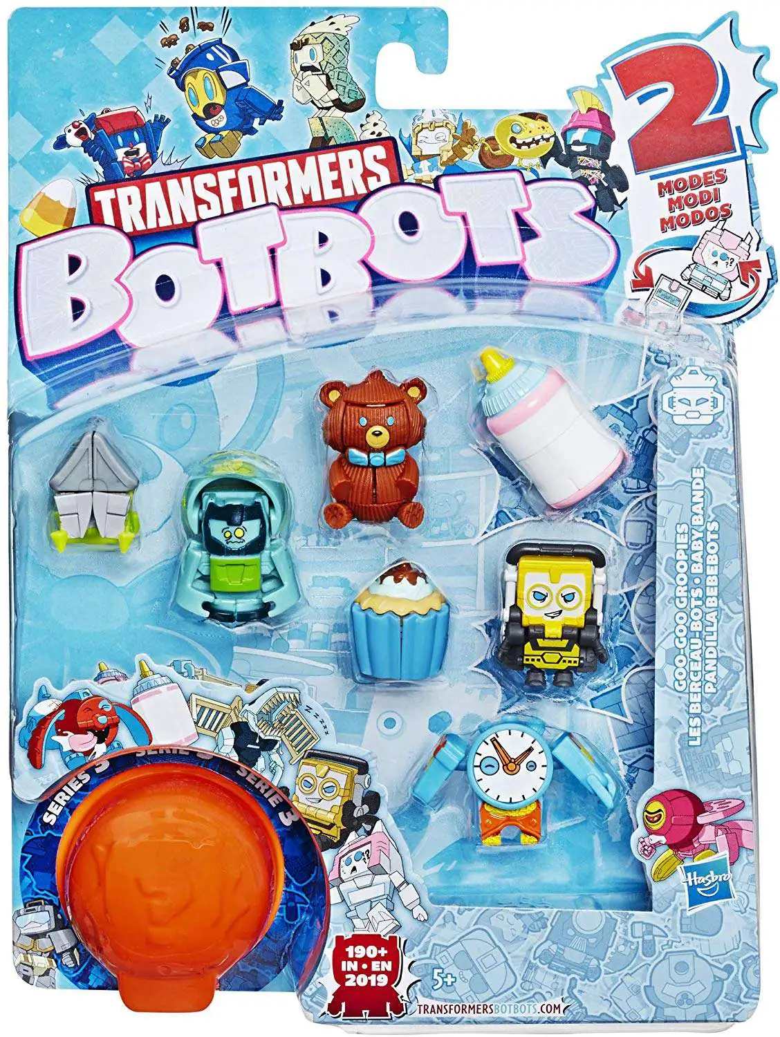 8 Pack Set-Elige Tu Pack-Serie 3-Nuevo Figura De Transformers botbots 