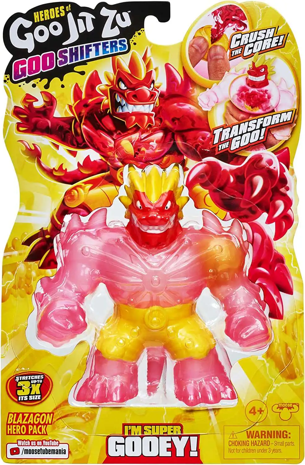 Heroes of Goo Jit Zu Goo Shifters Blazagon Action Figure [Damaged Package]