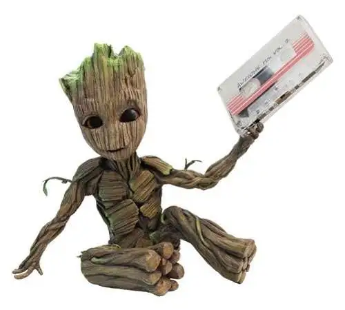 Marvel Guardians of the Galaxy Vol. 2 Premium Motion Statue Awesome Groot 2 12-Inch Statue