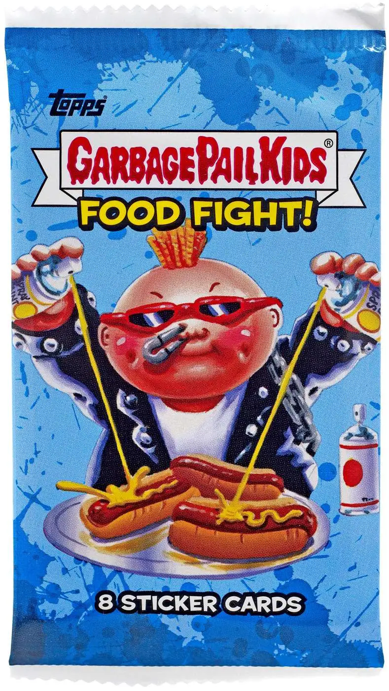 LOT of 100 STICKER CARDS Random 2021 GARBAGE PAIL KIDS FOOD FIGHT SERIES NEW 