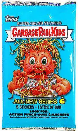 Garbage Pail Kids Topps All-New Series 6 Trading Card Sticker Pack