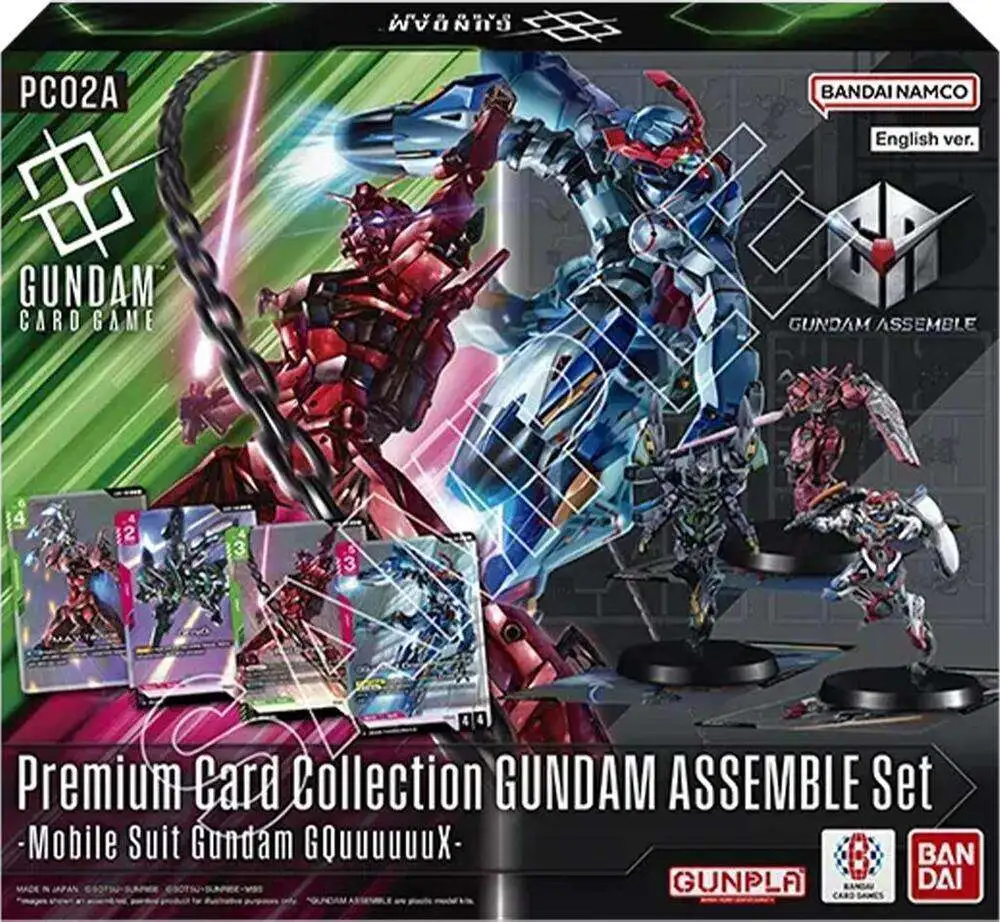 Gundam Trading Card Game Assemble GQuuuuuuX Premium Collection Set PC02A