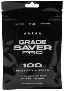 Grade Saver Pro Pro Card Sleeves 35pt Thickness Card Holders [100 Count]