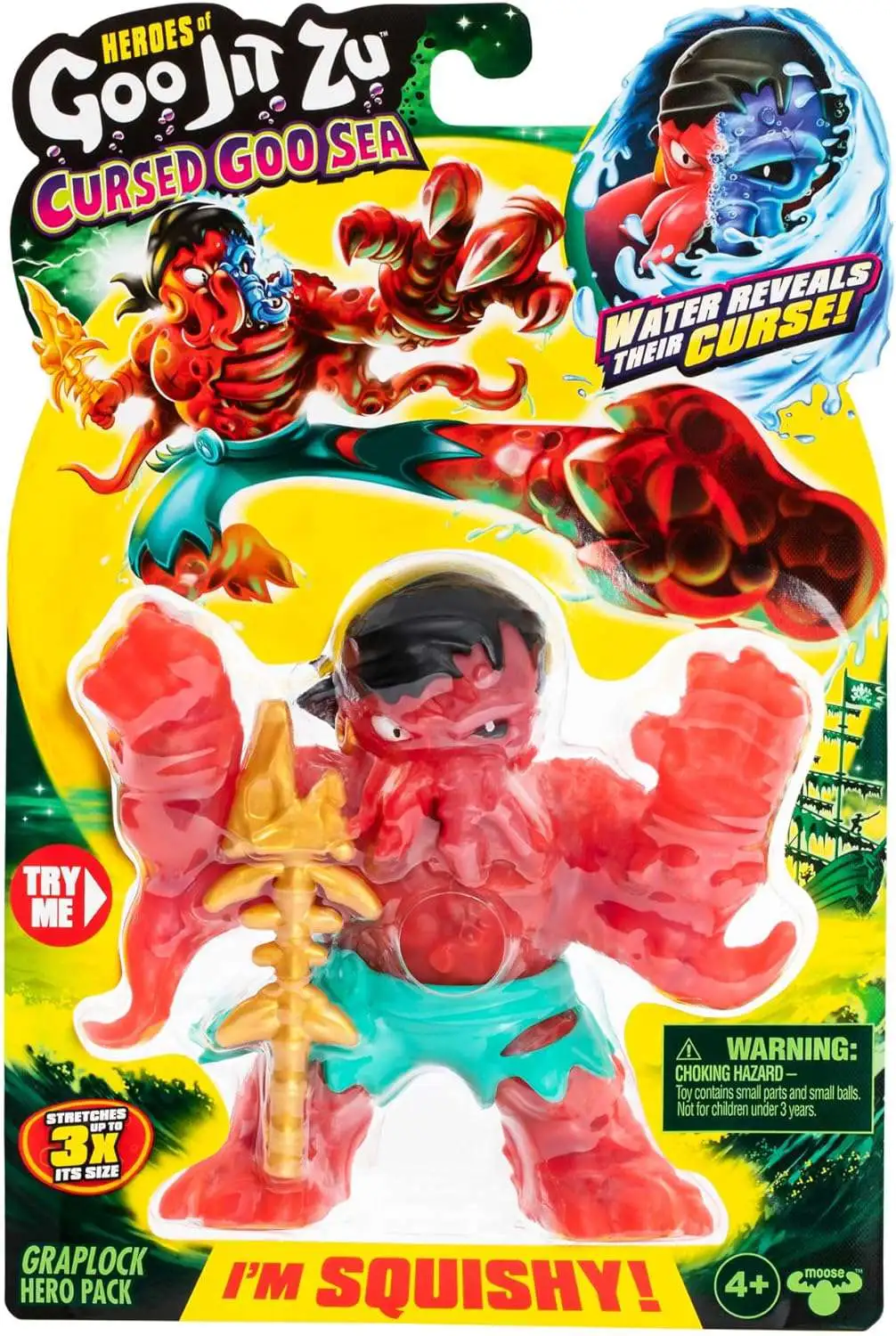 Heroes of Goo Jit Zu Cursed Goo Sea Graplock Action Figure