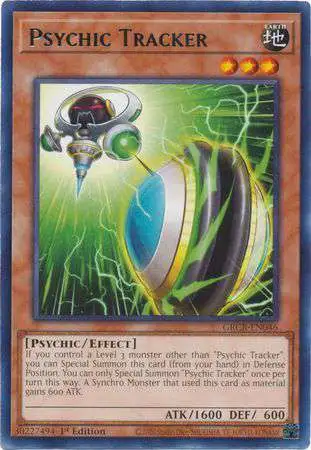 YuGiOh The Grand Creators Rare Psychic Tracker GRCR-EN046