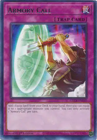 YuGiOh The Grand Creators Rare Armory Call GRCR-EN060