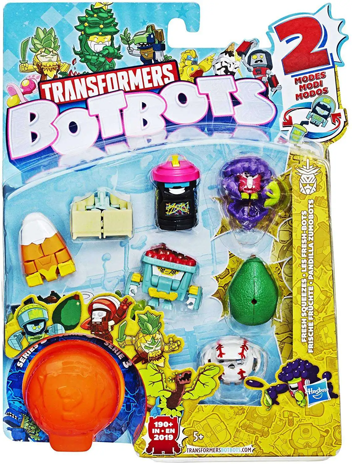Transformers Botbots Series 3 Fresh Squeezes 2 Modes Hasbro for sale online 