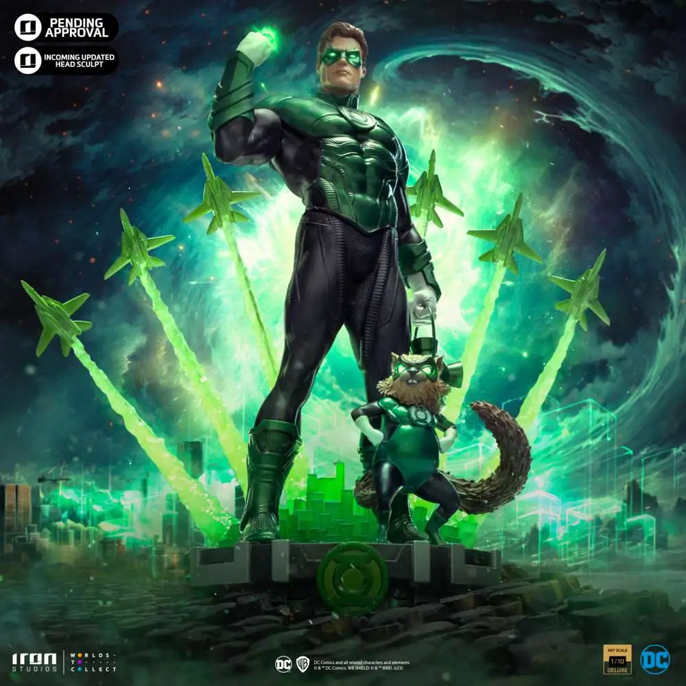 DC Green Lantern Unleashed Art Scale Statue [Deluxe Version]