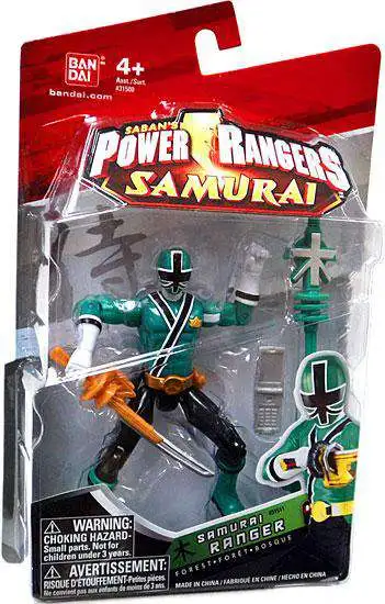 Power rangers super samurai green disc cycle and green ranger figure 