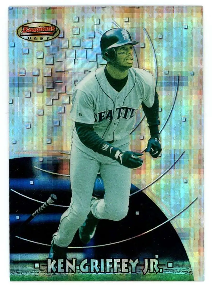 その他 KEN GRIFFEY Jr. BOWMAN  ATOMIC REFRACTOR MLB 1997 Bowmans Best Preview Single Card Atomic Refractor