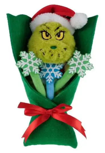 Dr. Seuss How the Grinch Stole Christmas The Grinch 10-Inch Plush Bouquet Single Pack