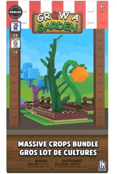 Grow a Garden Roblox Massive Crops Bundle Exclusive Mystery Mini Figure Pack Bundle [DLC Code!]