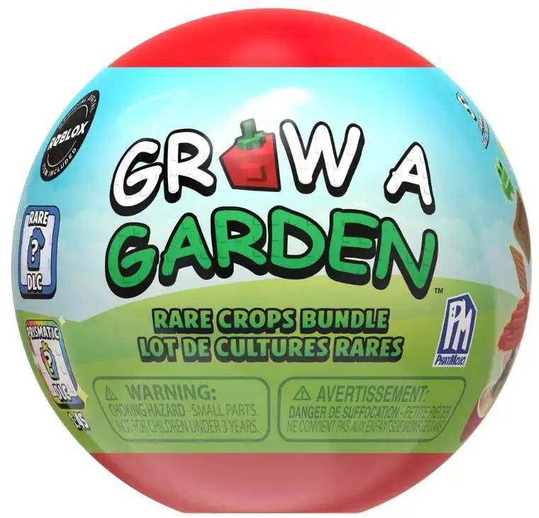 Grow a Garden Roblox Rare Crops Bundle Exclusive Mystery Pack [1 RANDOM Figure & DLC Code!]