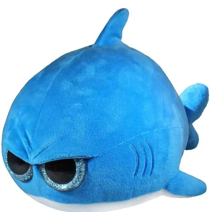 Grumpy Octopus & Friends Grumpy Shark 8-Inch Plush