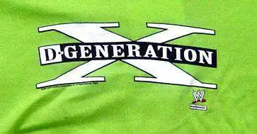 WWE Wrestling "Girlie Tee" D-Generation X T-Shirt [Youth L]