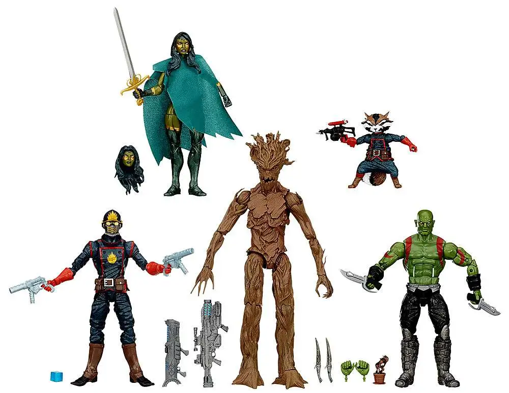  Marvel Guardians of the Galaxy Legends Series Star-Lord, 6-inch  : Toys & Games