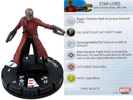 Disney Marvel Toybox Star Lord Posable Action Figure 12cm Tall Avengers Starlord 