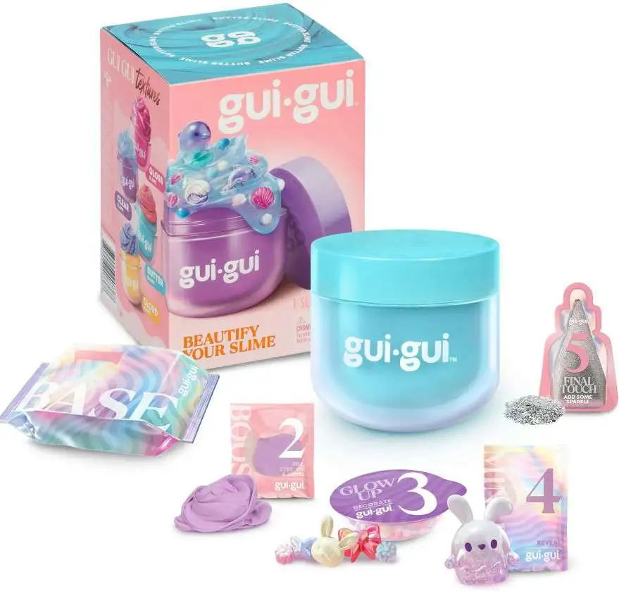 Gui-Gui Slime BLUE Butter Pack [The Most Beautiful Slime Ever!, Damaged Package]