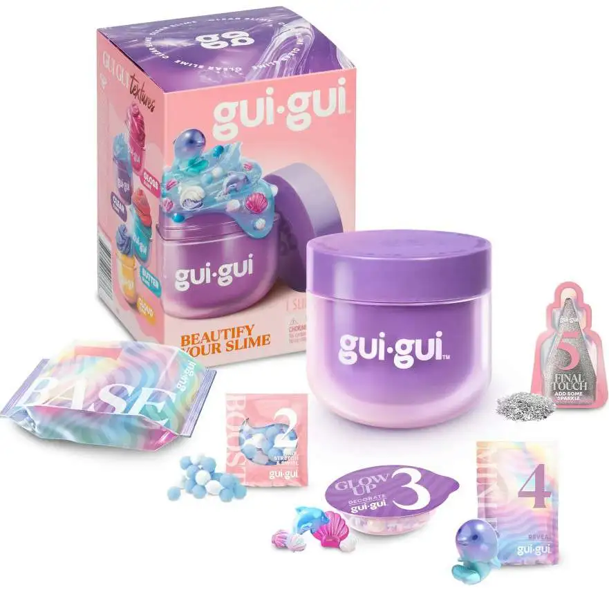 Gui-Gui Slime PURPLE Clear Pack [The Most Beautiful Slime Ever!]