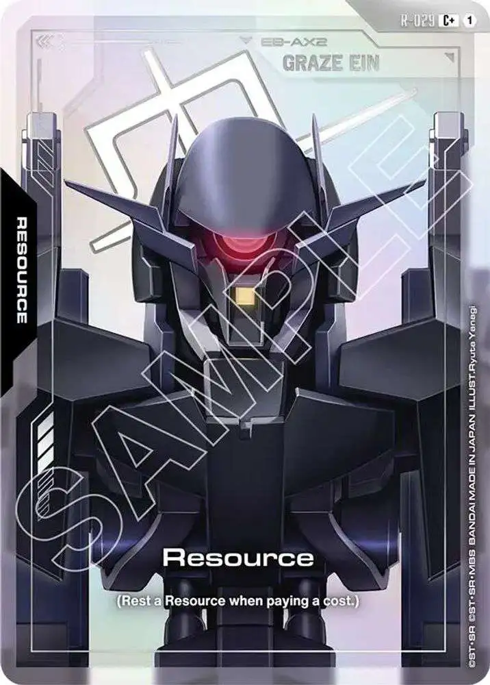 Gundam Trading Card Game Steel Requiem Single Card Common Resource