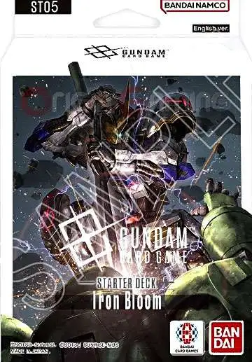 Gundam Trading Card Game Iron Bloom Starter Deck ST05 Iron