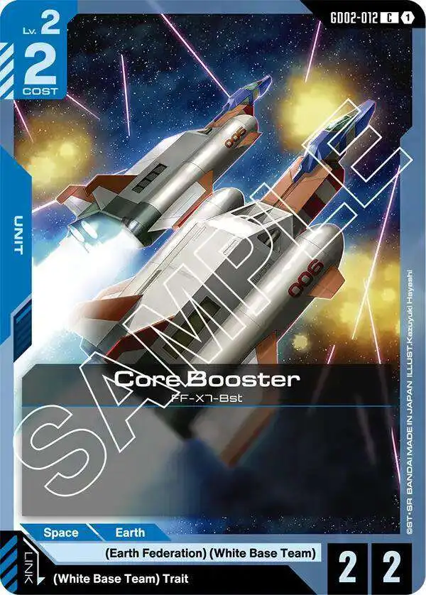 Gundam Trading Card Game Dual Impact Common Core Booster GD02-012