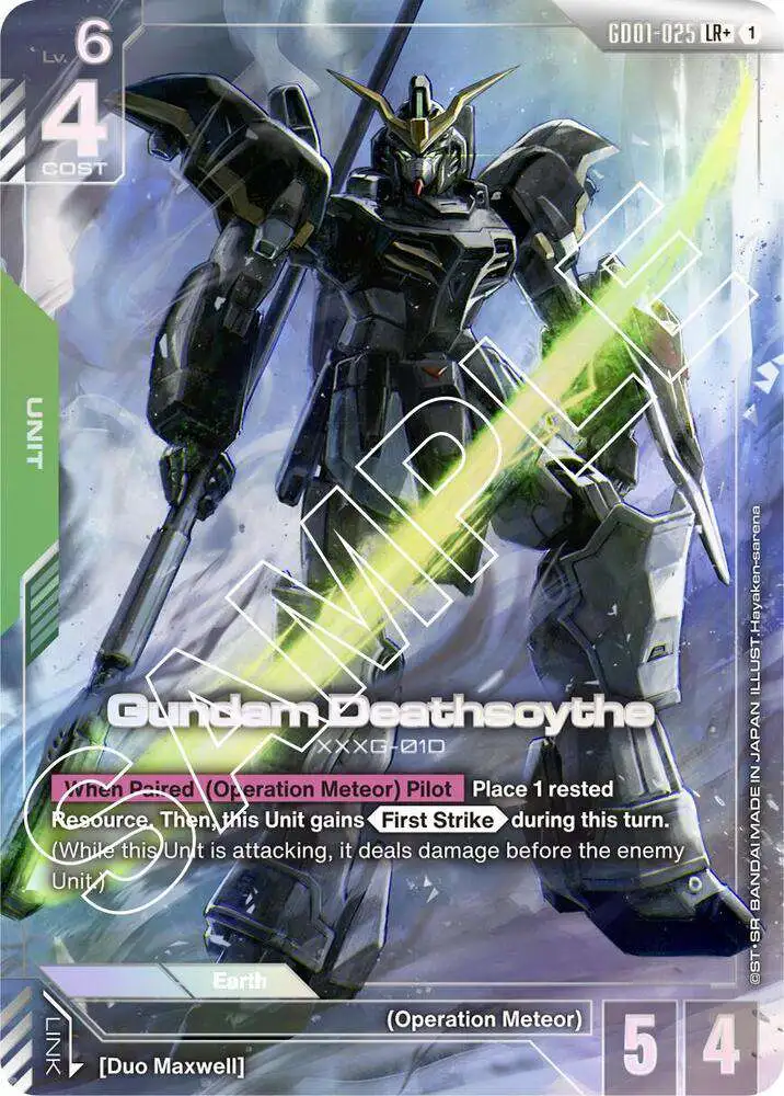 Gundam Trading Card Game Newtype Rising Single Card Legend