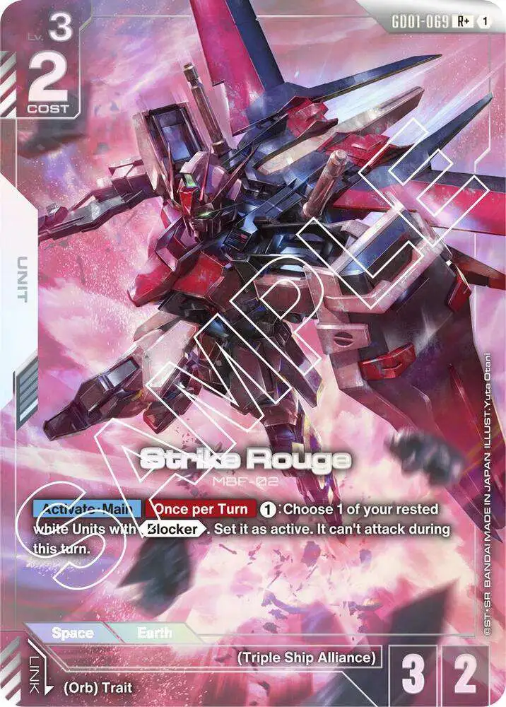 Gundam Trading Card Game Newtype Rising Single Card Rare