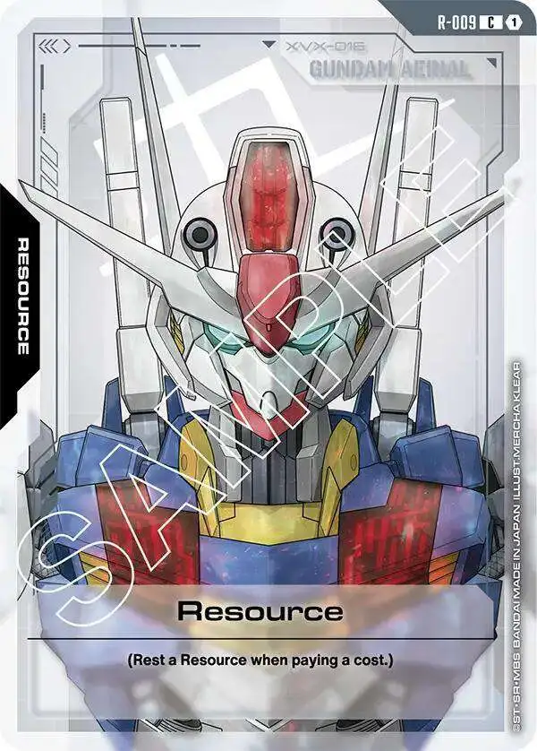 Gundam Trading Card Game Newtype Rising Common Resource R-009