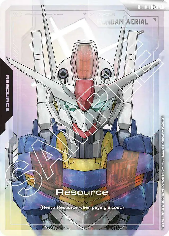 Gundam Trading Card Game Newtype Rising Common+ Resource R-009