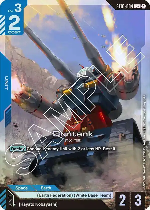 Gundam Trading Card Game Starter Deck 01 Heroic Beginnings Single