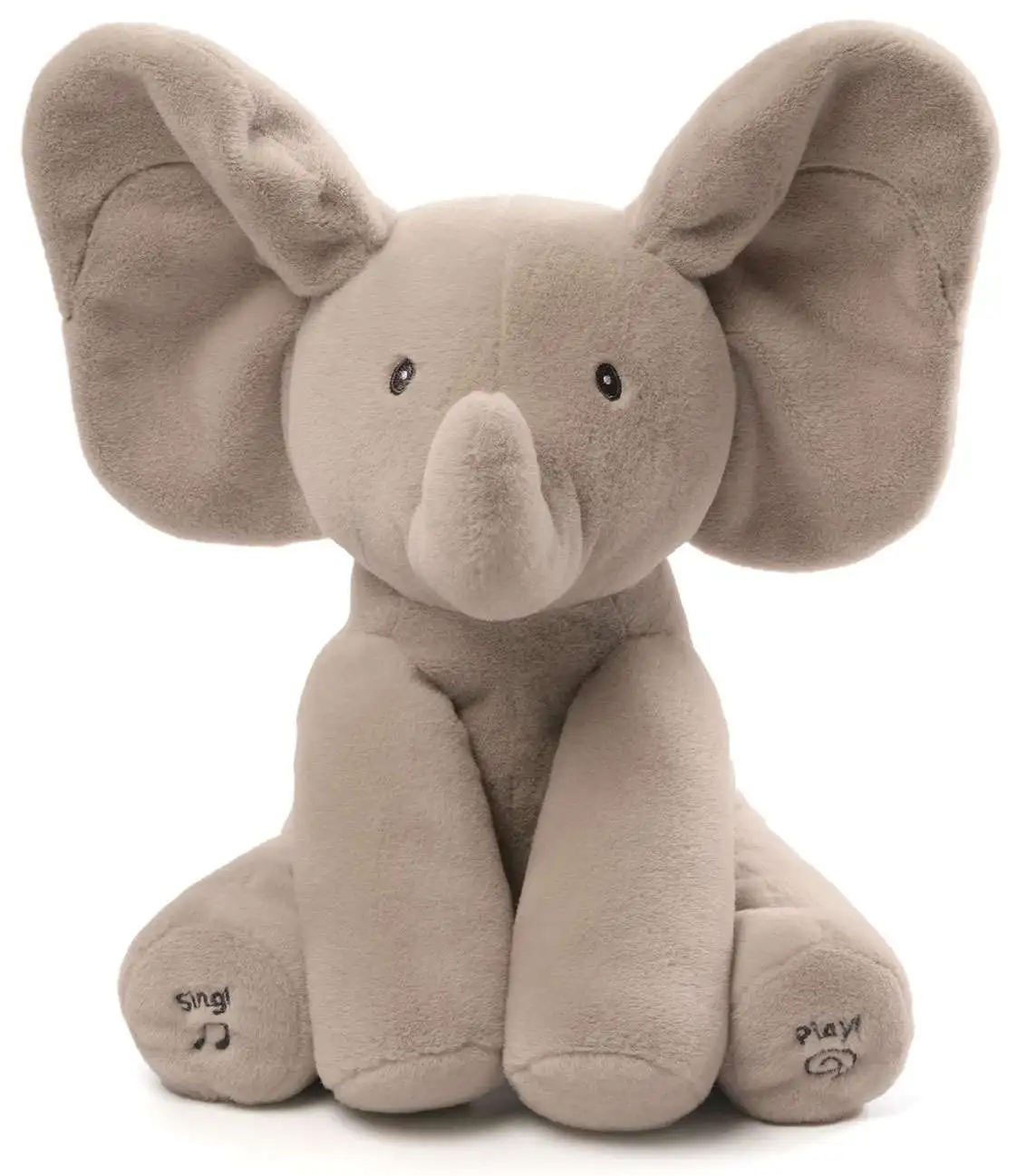 Baby GUND Play Pockets Plush Pink Elephant With Butterfly for sale online 