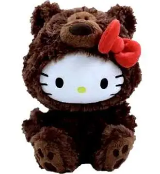 Sanrio Hello Kitty Hello Kitty in Bear Costume 10 Plush Gund - ToyWiz