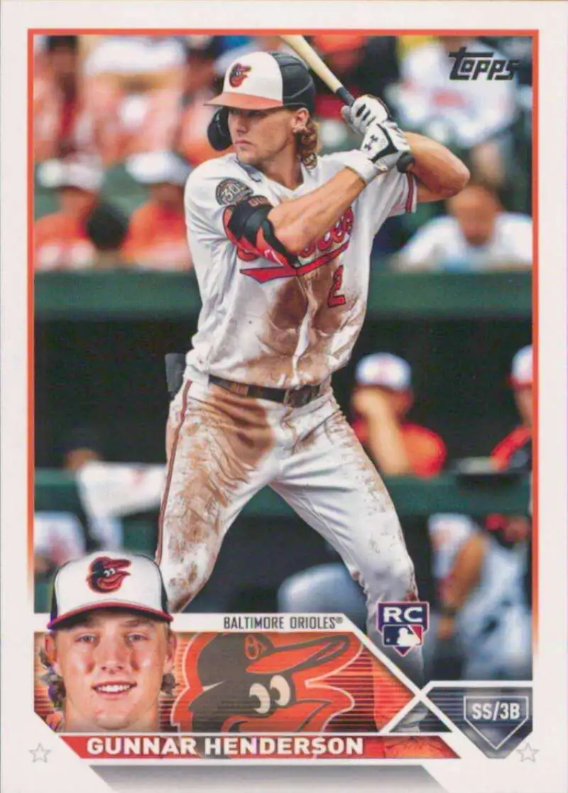 MLB Baltimore Orioles 2023 Topps Series 1 Gunnar Henderson #206 [Rookie]