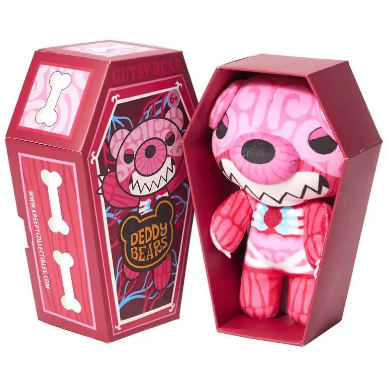 Deddy Bears Coffin Series 3 Gutsy Bear 5 Plush - ToyWiz