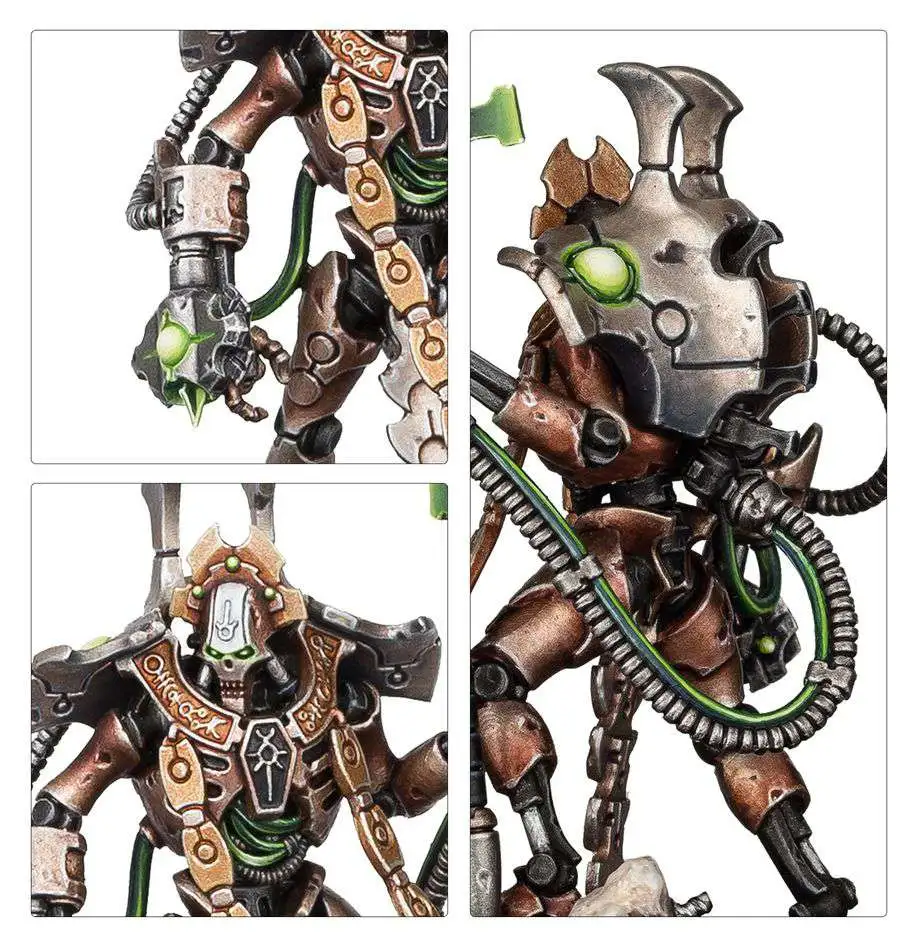 Warhammer 40,000 Necron Overlord with Tachyon Arrow
