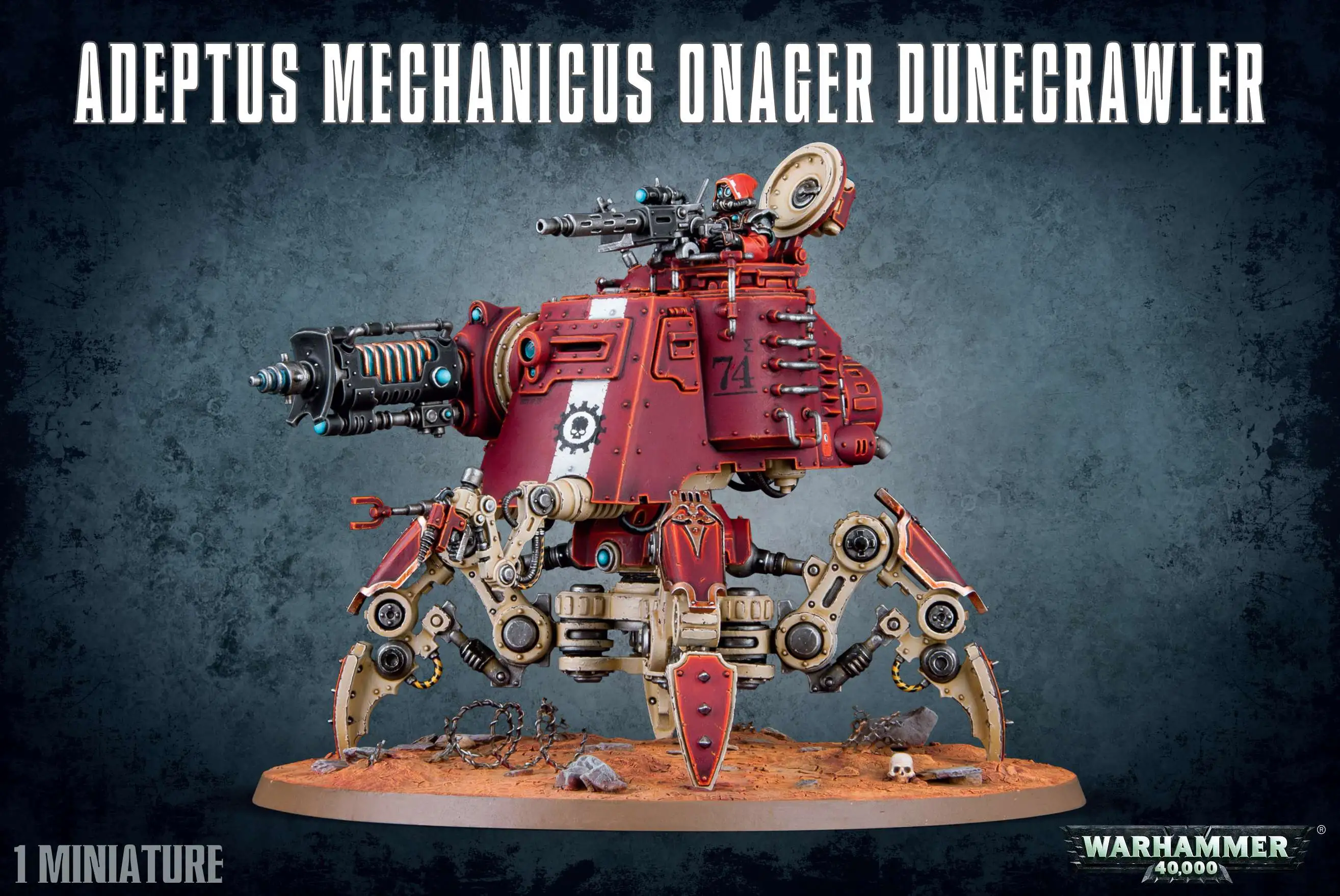 Warhammer 40,000 Skitarii Adeptus Mechanicus Onager Dunecrawler